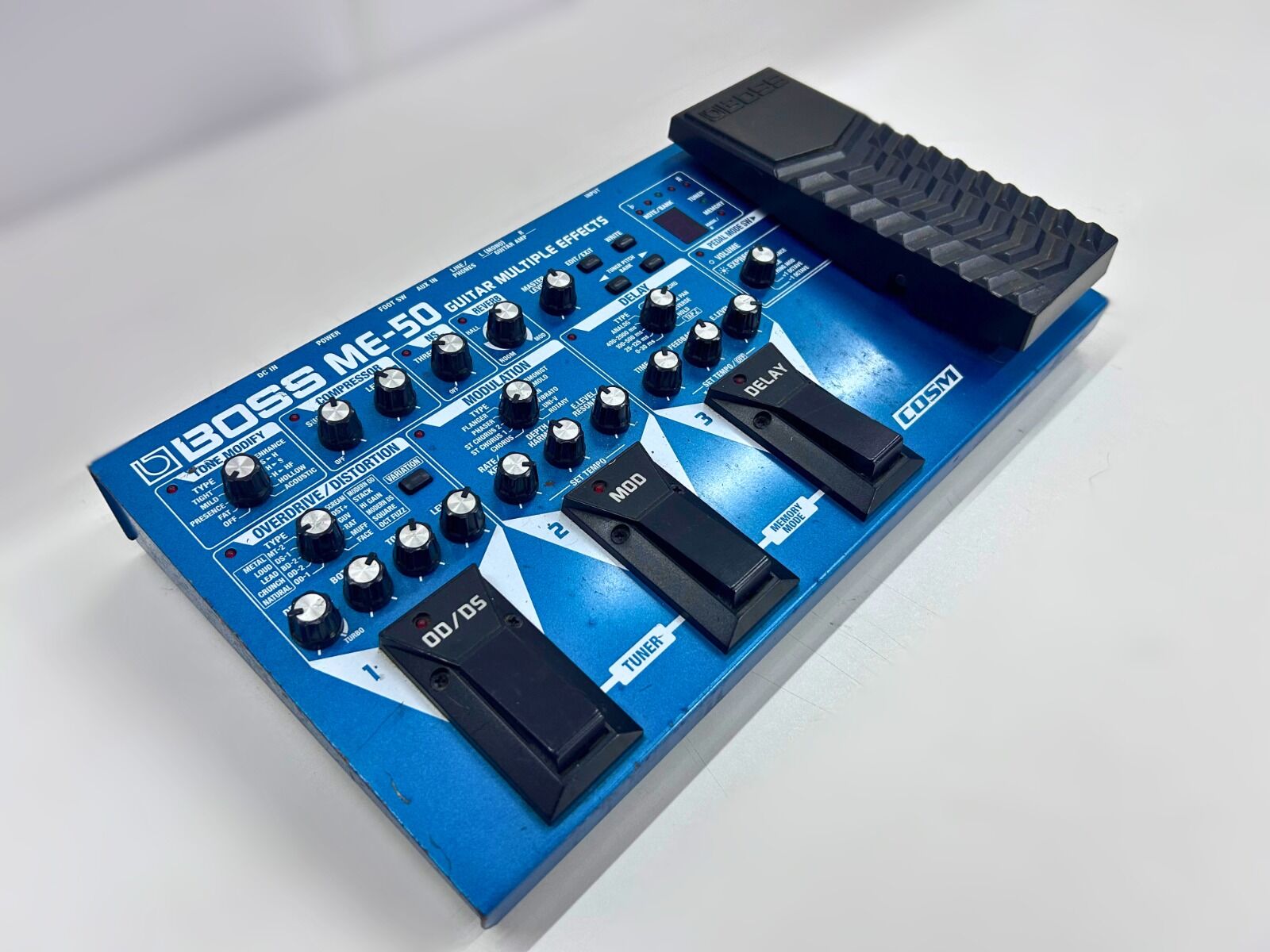 ギター Boss me-50 Pedaleira Boss Me-50 Guitar Multiple Effects - Azul - Usado | Tec