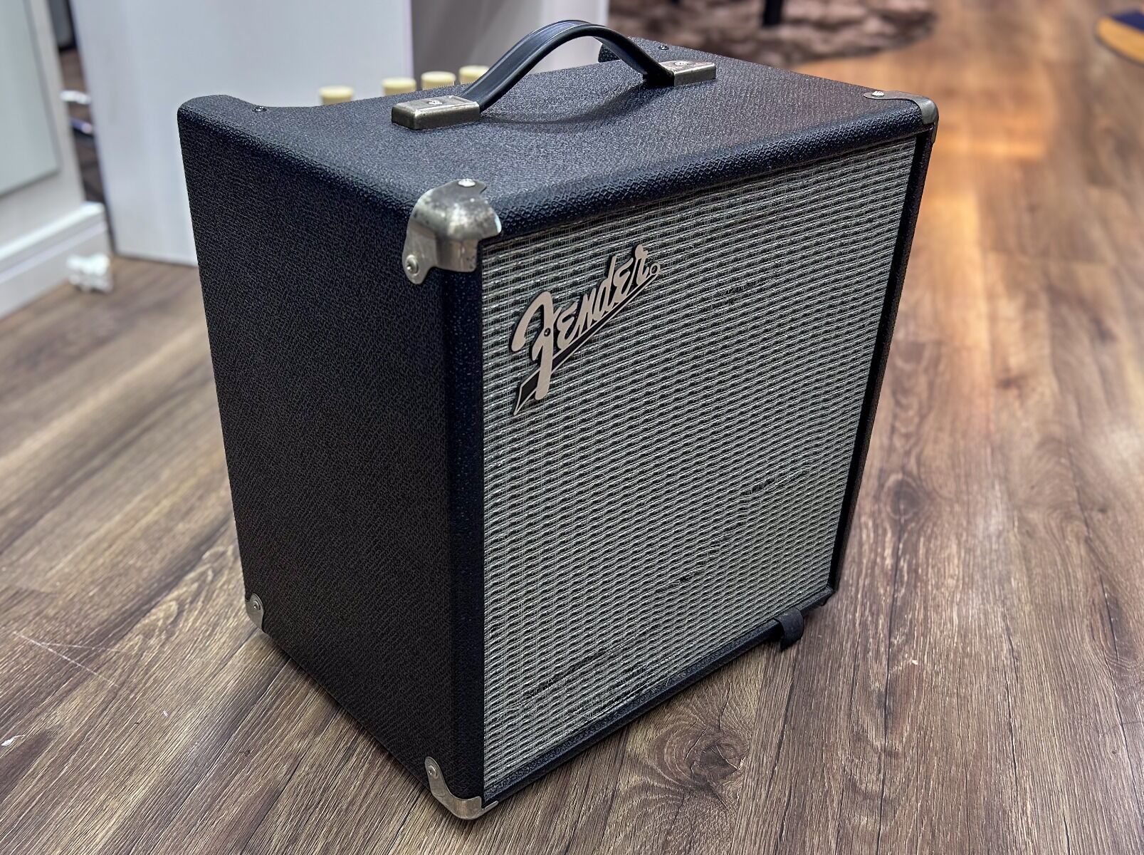 アンプ fender rumble 25 Amplificador Fender Rumble 25 - Baixo - Preto - Usado | TeclaCent