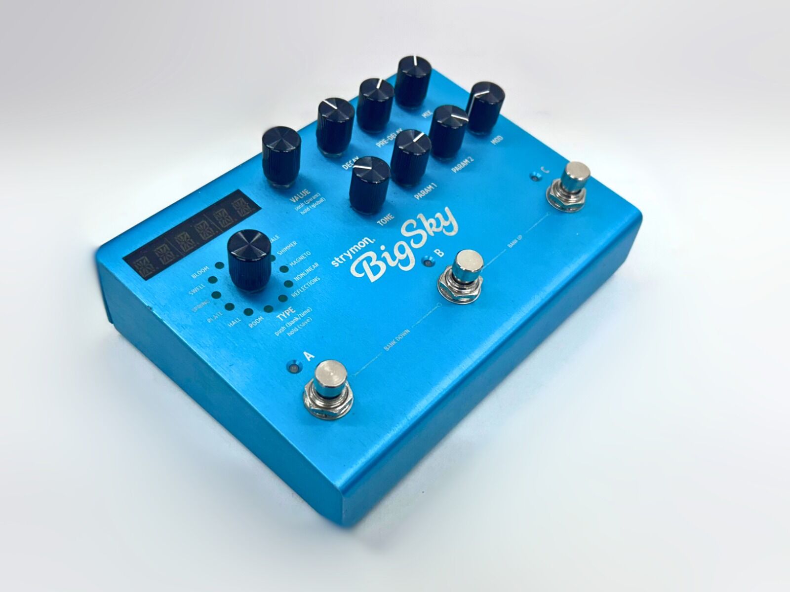 Pedal Strymon Bigsky Multidimensional Reverb - Azul - Usado | Tec