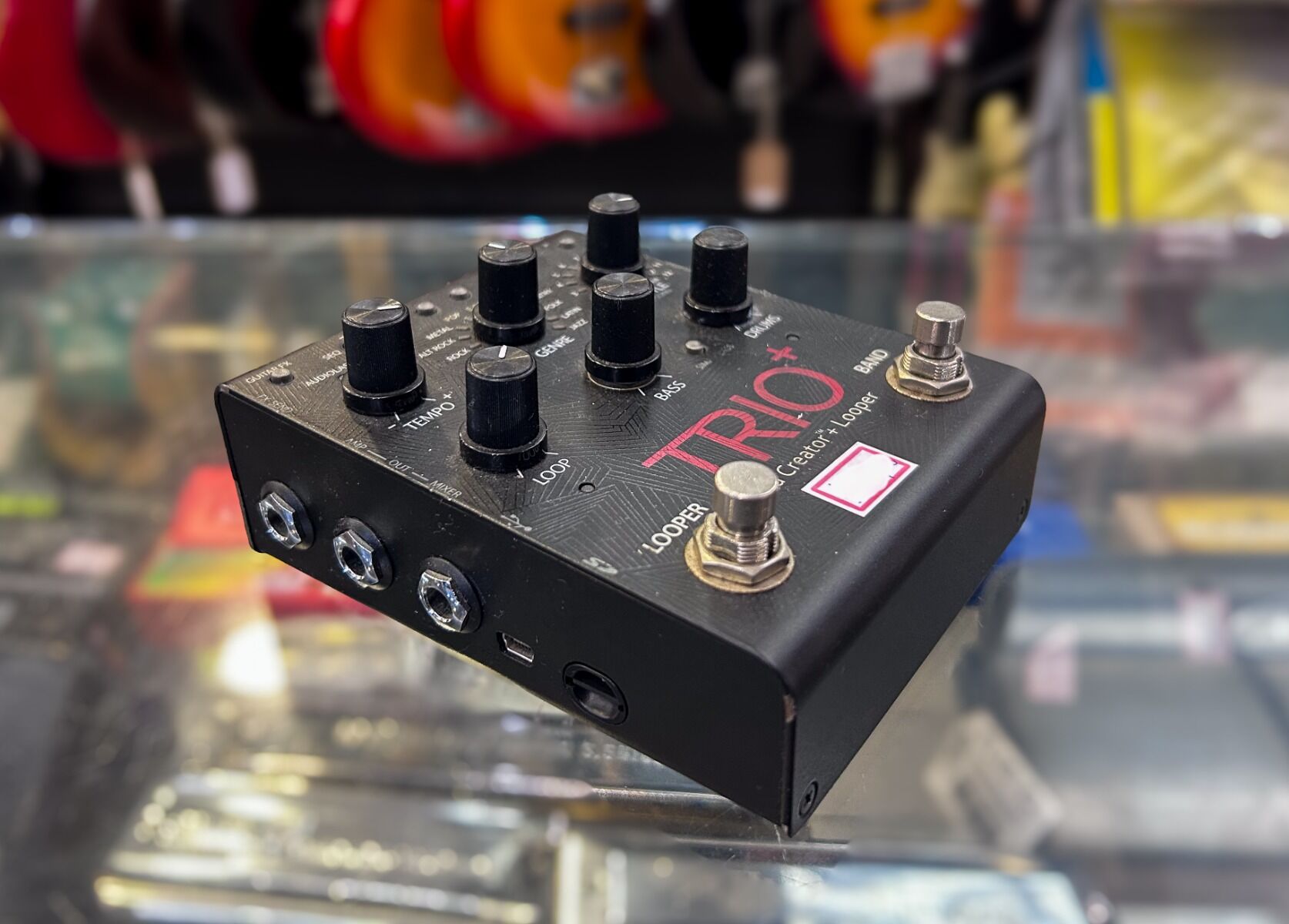 Pedal Trio+ Band Creator + Looper Preto – Usado | TeclaCenter Ins
