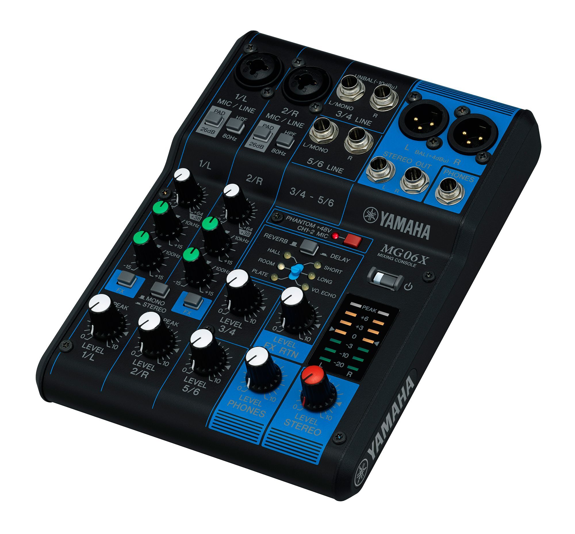 DJ機材 YAMAHA MG06X yamaha mg06x mixer | TeclaCenter Instrumentos Musicais