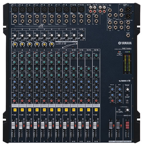 その他 YAMAHA MG166C yamaha mg166c mixer | TeclaCenter Instrumentos Musicais