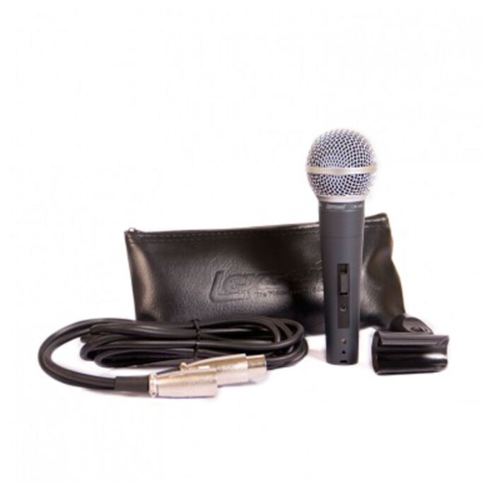 Mic. c/fio Cardioide, Cabo 3m c/Cachimbo -LM-58S - LEXSEN 1