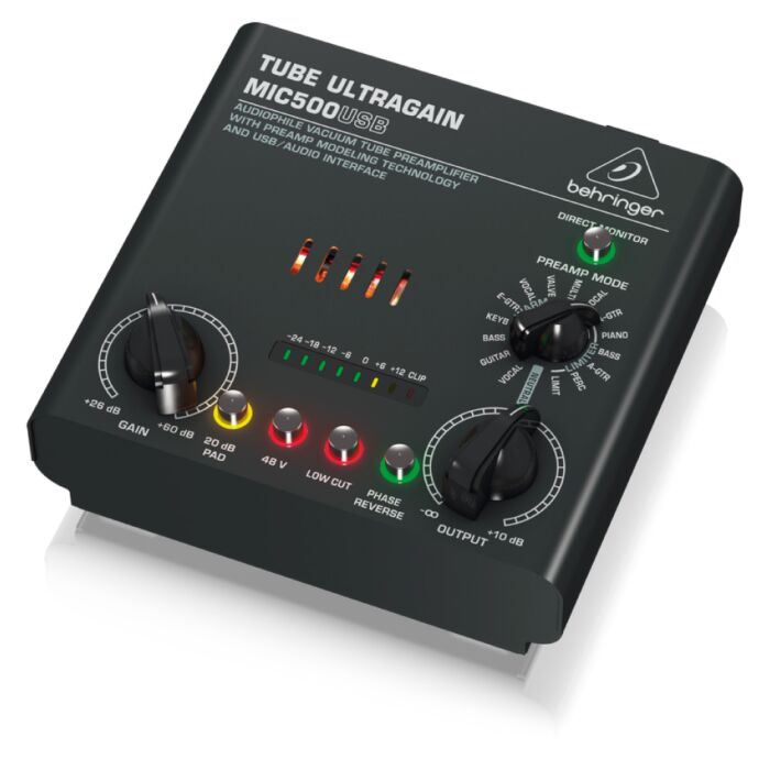 Preamplificador -MIC500USB - Behringer 1