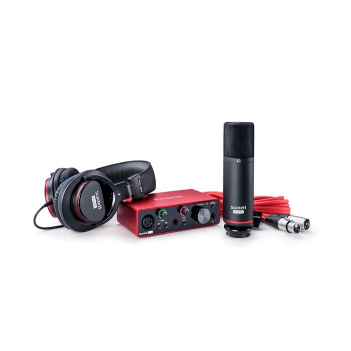 Kit Interface Microfone Headphone Focusrite Solo Studio 1