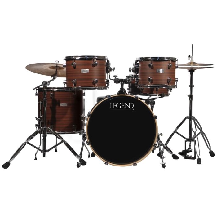 Bateria c/5 pecas - mogno - Classic Series Mahogany -Legend 1