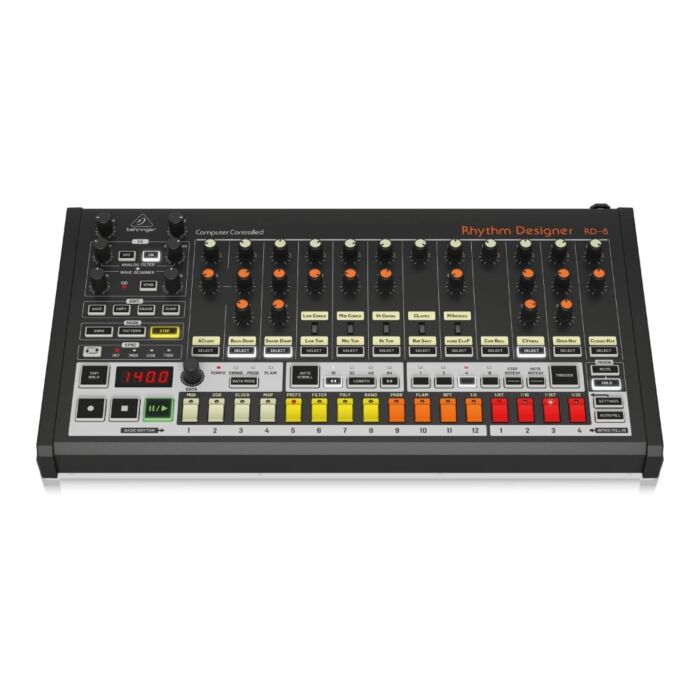 Sintetizador Analogico Behringer Rhythm Designer RD-8 1