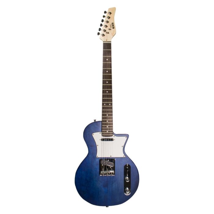 Guitarra Les Paul Newen - Frizz Blue Wood - Cor azul 1
