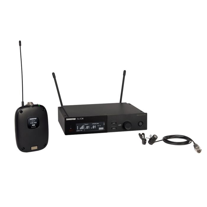Microfone sem fio Shure SLXD14/85-G58 bodypack lapela 1