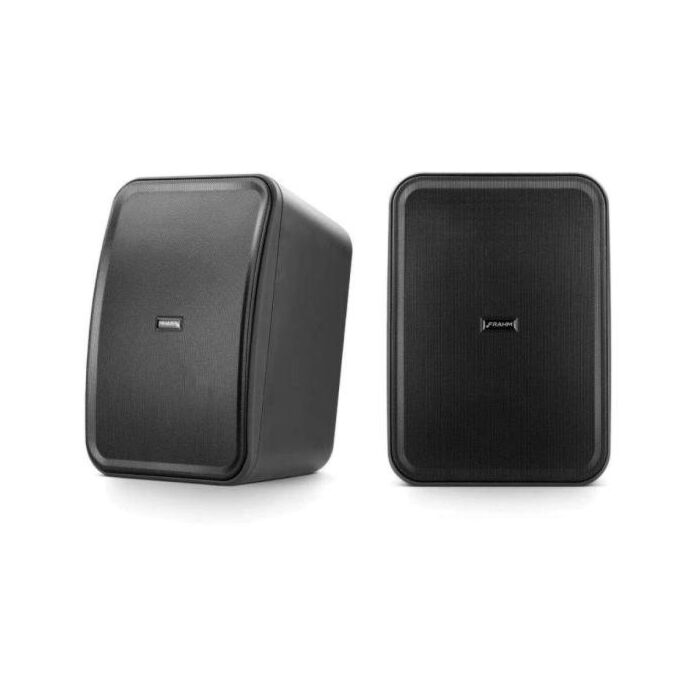 Caixa de Som Passiva Frahm HS 6" Outdoor 140w Com Trafo Preta - PAR / 2 1