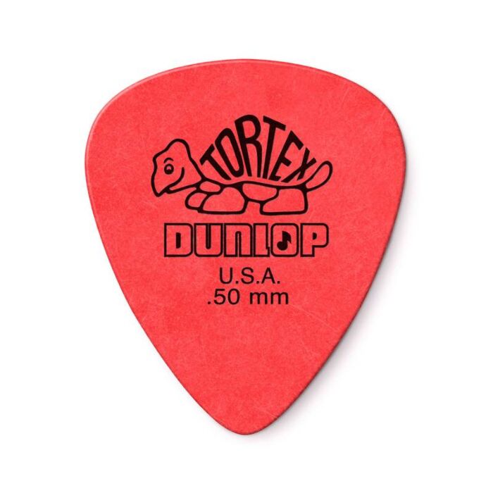 Palheta Tortex 0,50mm Vermelha Pct C/ 6 Un 418r.50 Dunlop (1341) 1
