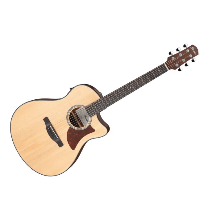 Violão Aço Eletroacústico Natural Ibanez AAM50CE-OPN 1
