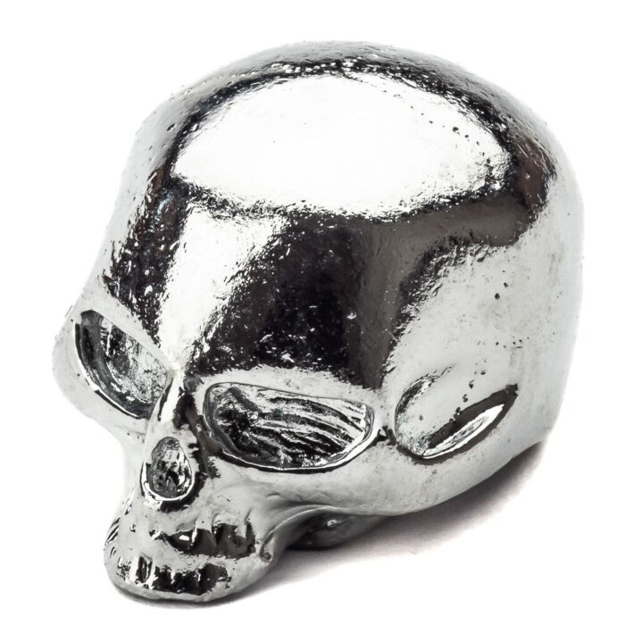Knob Metal Instrumentos Caveira (3 Peças) Spirit SKULL5-CR 1