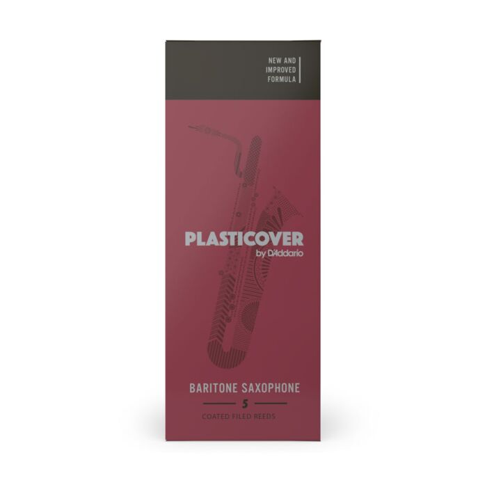 Palheta Sax Barítono 3.0 (5 Unidades) D Addario Plasticover 1