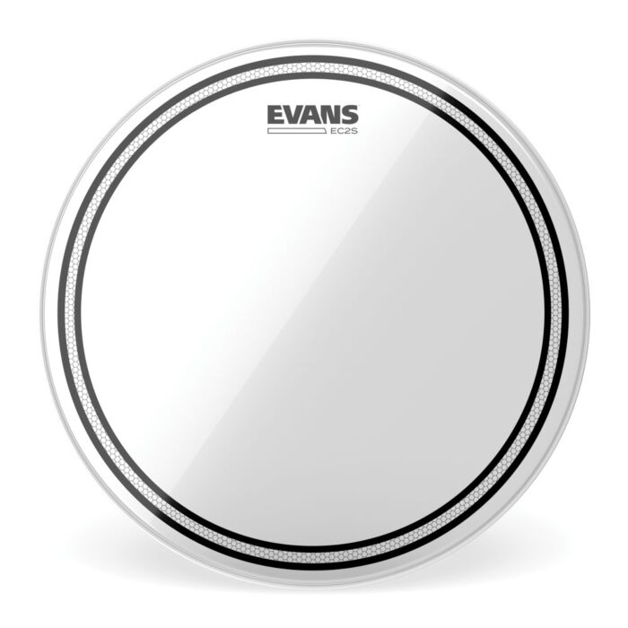 Pele Batedeira Caixa/Tom 8 Evans EC2S Transparente TT08EC2S 1