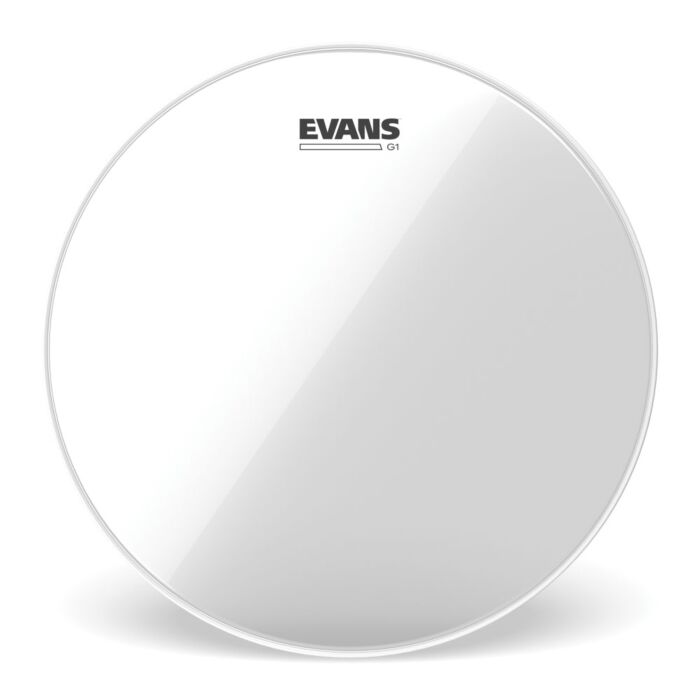 Pele Batedeira/Resposta Caixa/Tom 8'' Evans G1 Transparente 1