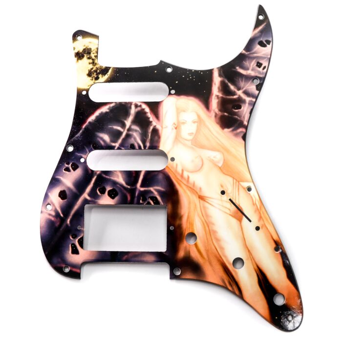Escudo Para Guitarra Am Strat HSS Galaxy Girl Spirit 110-GG 1