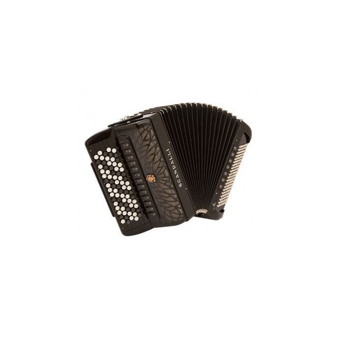O acordeon Scandalli Air IV C é um instrumento musical de alta qualidade, projetado para músicos exigentes que buscam um som autêntico e uma experiência de tocar excepcional. Com sua construção robusta e acabamento elegante, este acordeon oferece uma ampl