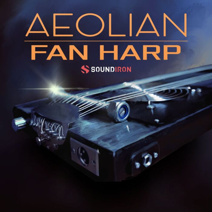 A Eolian Fan Harp é uma cítara única com cordas de aço soprado pelo vento - Aeolian Fan Harp - SOUNDIRON | Libraries-Aeolian Fan Harp - SOUNDIRON | Libraries ID-85904