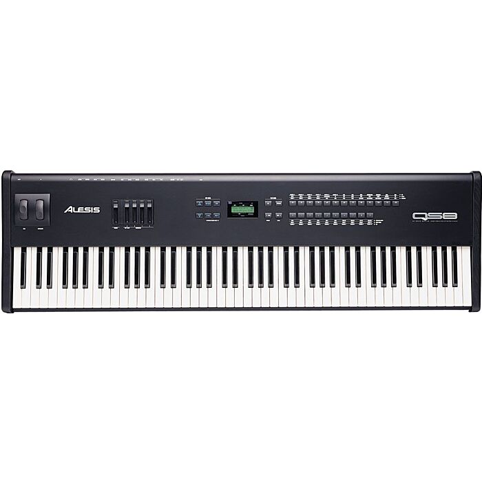 O Alesis qs8 é um sintetizador de alta qualidade, ideal para músicos que buscam um teclado versátil e completo. Com uma ampla variedade de sons e recursos, este instrumento é perfeito para performances ao vivo e gravações em estúdio. Além disso, a marca A