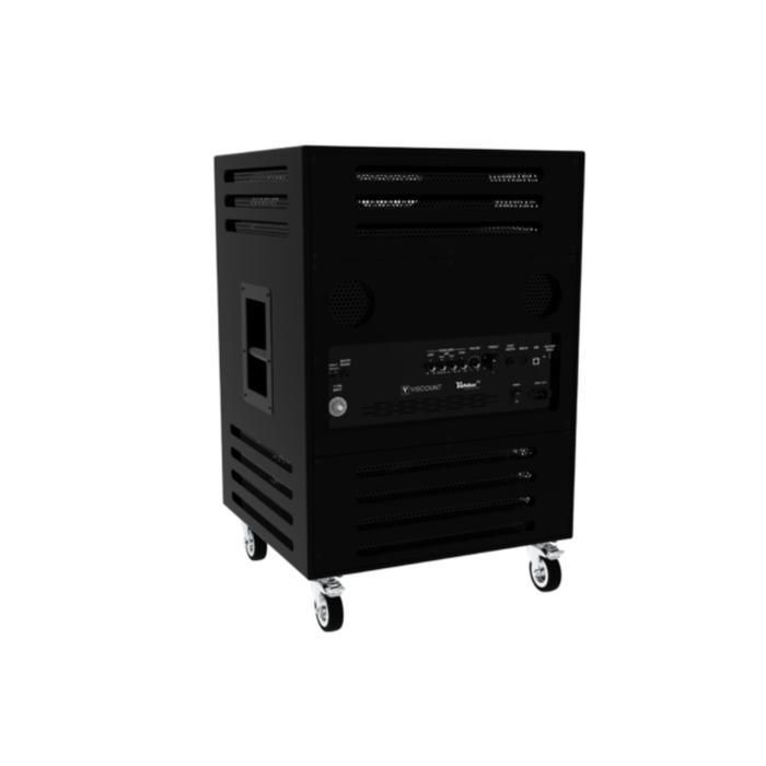 O Vortex 315, projetado por Silvio Della Mattia e Viscount, é o melhor alto-falante rotativo construído especificamente para órgãos usando materiais e componentes de alta qualidade.-Alto-Falantes | Vortex 315 | Teclacenter ID-87135