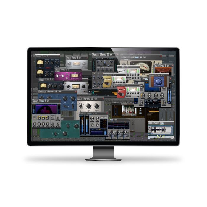 75 plug-ins de compressores, equalizadores, instrumentos, efeitos, pedais, reverbs, amplificadores de guitarra e muito mais - Avid Complete Plugin Bundle 1Y Subscription - AVID | Bundles-Avid Complete Plugin Bundle 1Y Subscription - AVID | Bundles ID-86