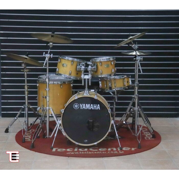 Este conjunto de bateria Yamaha Stage Custom Birch de 5 peças agora inclui quatro pratos, proporcionando uma experiência de percussão completa. Os cascos de bétula da Yamaha oferecem o som lendário da marca, com tons graves fundamentais e calorosos. O sis