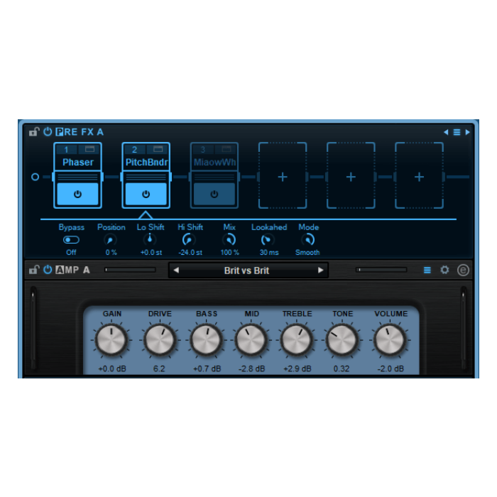 Guitarra/Baixo Multi FX & Simulação de Amp - Blue Cat Axiom - Blue Cat Audio | Amp_Simulator-Blue Cat Axiom - Blue Cat Audio | Amp_Simulator ID-86846