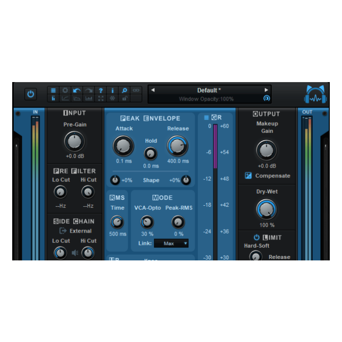 Processador de dinâmica tudo-em-um flexível - Blue Cat Dynamics - Blue Cat Audio | Dynamics-Blue Cat Dynamics - Blue Cat Audio | Dynamics ID-86694