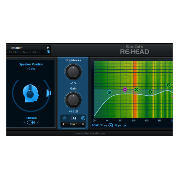 Mix quarto sentir w. conveniência de fone de ouvido - Blue Cat Re-Head - Blue Cat Audio | Utility-Blue Cat Re-Head - Blue Cat Audio | Utility ID-86249