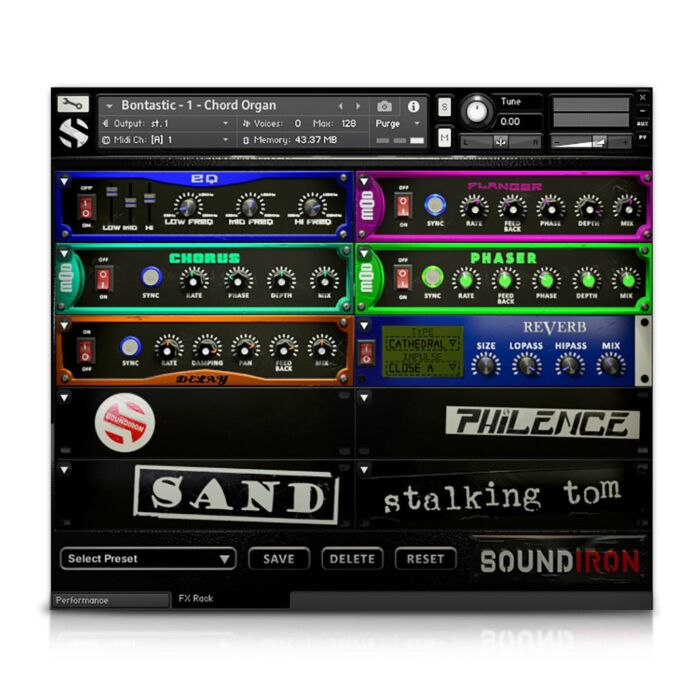 Órgão vintage para Kontakt - Bontastic! - SOUNDIRON | Libraries-Bontastic! - SOUNDIRON | Libraries ID-86062