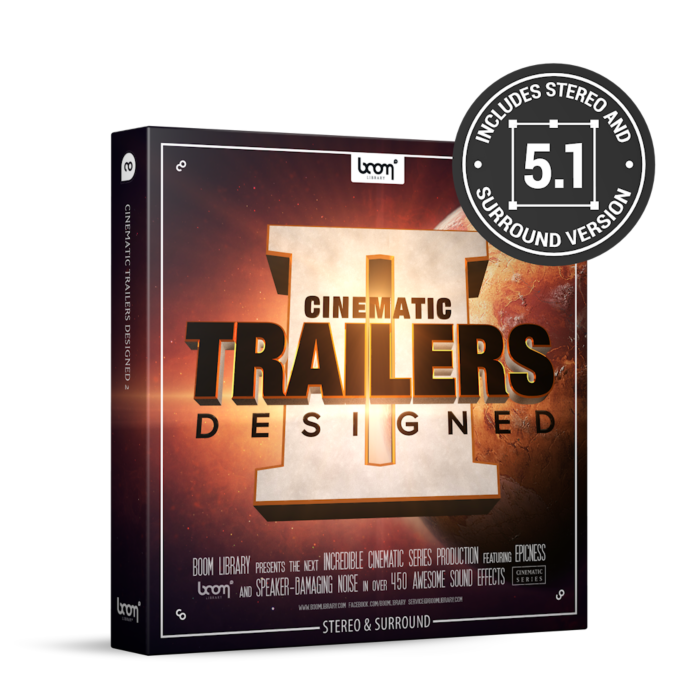 Trailers cinematográficos Boom projetados 2 SURROUND - Boom Cinematic Trailers Designed 2 SURROUND - BOOM LIBRARY | Libraries-Boom Cinematic Trailers Designed 2 SURROUND - BOOM LIBRARY | Libraries ID-86387