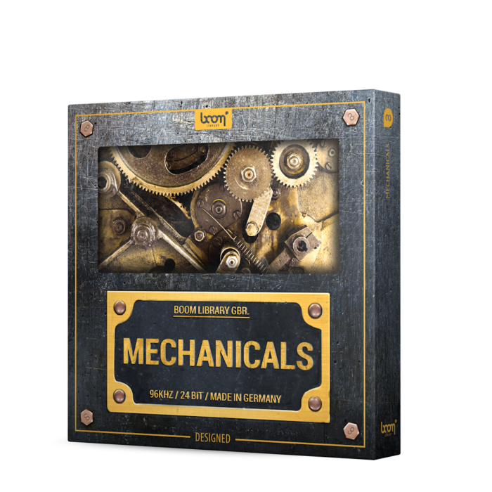 o som de processos mecânicos. Do simples clique, deslizamento, chocalho à máquina complexa. - Boom Mechanicals DESIGNED - BOOM LIBRARY | Libraries-Boom Mechanicals DESIGNED - BOOM LIBRARY | Libraries ID-86518