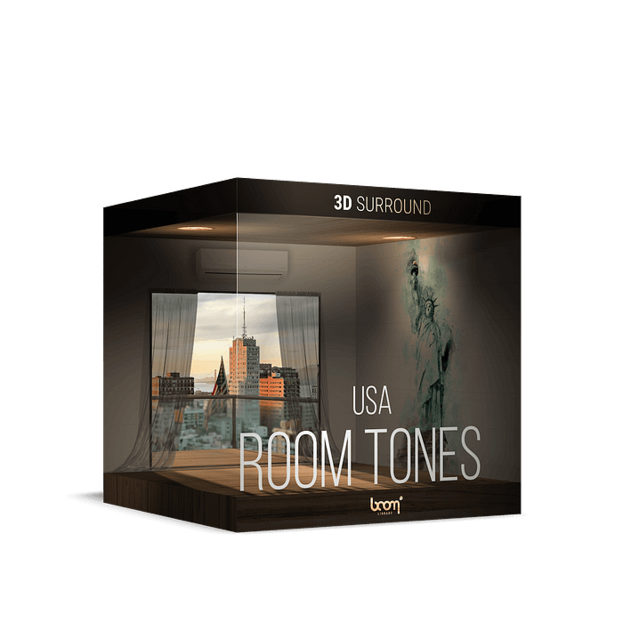 Tons de ambiente EUA 3D Surround - Boom Room Tones USA SURROUND - BOOM LIBRARY | Libraries-Boom Room Tones USA SURROUND - BOOM LIBRARY | Libraries ID-86467
