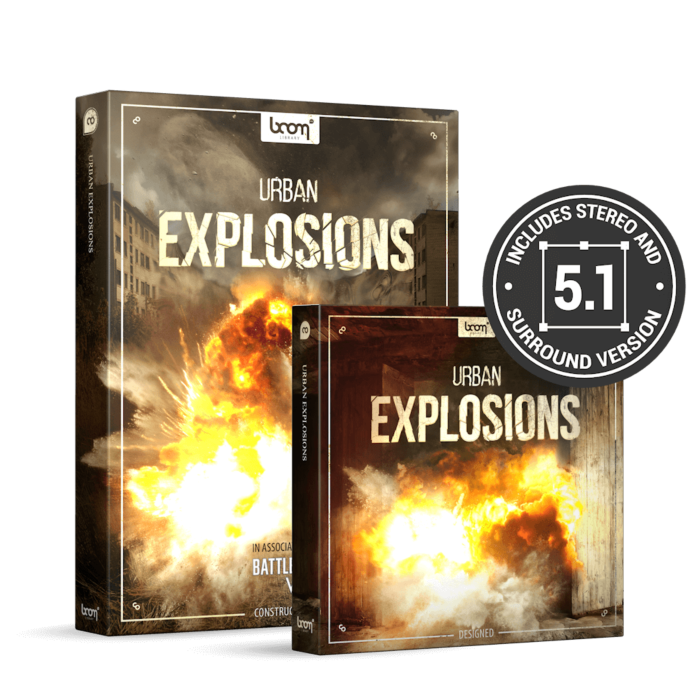 Pacote Explosões Urbanas - Boom Urban Explosions BUNDLE - BOOM LIBRARY  | Bundles-Boom Urban Explosions BUNDLE - BOOM LIBRARY  | Bundles ID-86491