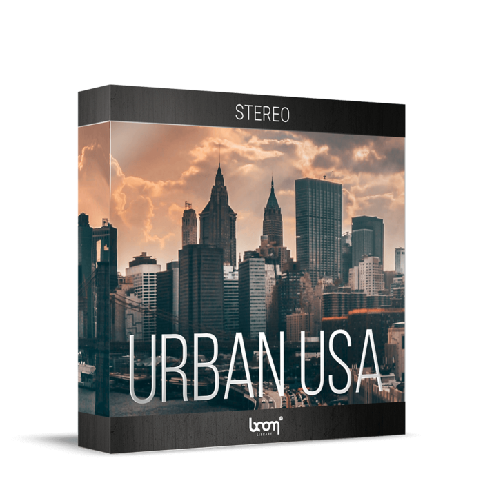 Áreas calmas do centro da cidade até cruzamentos e mercados movimentados, possui áreas de metrô internas e externas. - Boom Urban USA STEREO - BOOM LIBRARY | Libraries-Boom Urban USA STEREO - BOOM LIBRARY | Libraries ID-86525
