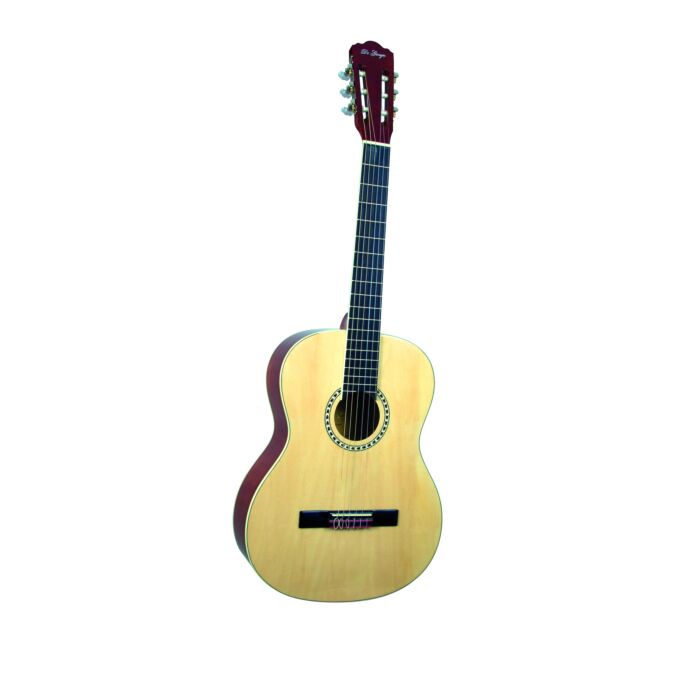 Di giorgio iniciante violão acústico com cordas de nylon Di Giorgio Iniciante - Violão acústico em formato clássico, com cordas de nylon, tampo em Linden, escala em Sonoguerin, braço em Natowood. Acabamento Natural Envernizado.Construído de acordo co