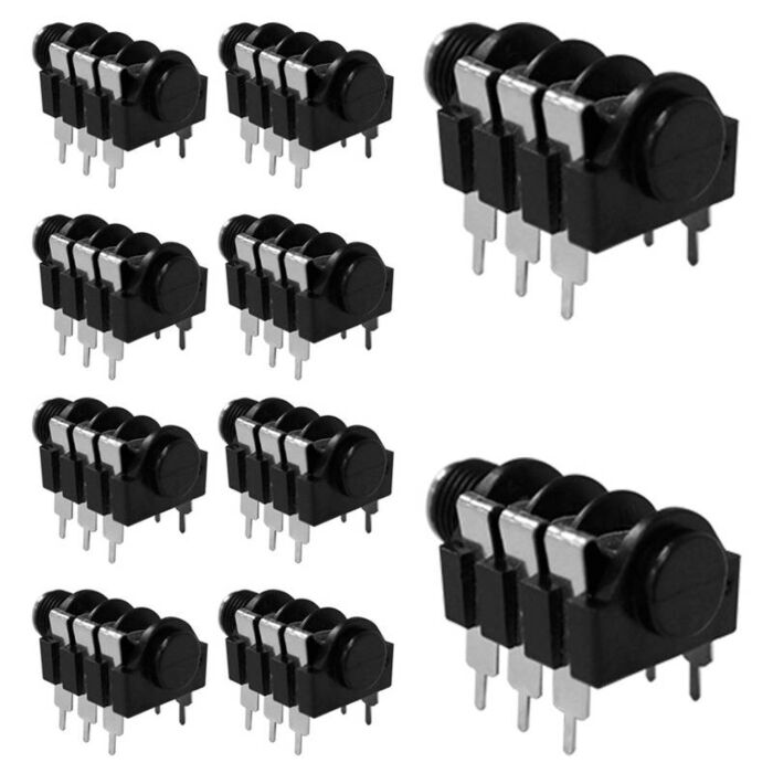 Wc 345 Conector P10 Stereo Femea Painel Wireconex 10 Unidades 1