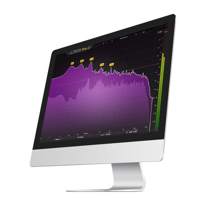 EQ dinâmico de 24 bandas com suporte Dolby Atmos - FabFilter Pro-Q 3 - FabFilter | EQ-FabFilter Pro-Q 3 - FabFilter | EQ ID-86140