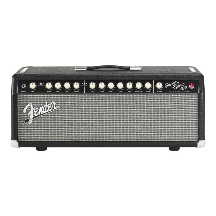 Fender 216 2100 000 - super sonic hd 100 black cabeçote Cabeçote Valvulado para Guitarra-fender 216 2100 000 - super sonic hd 100 black cabeçote ID-3733