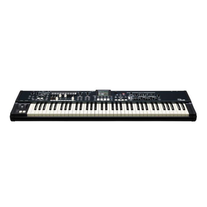 O Hammond SK Pro é um teclado sintetizador de alta qualidade, projetado para músicos profissionais que buscam um som autêntico e versátil. Com uma ampla variedade de sons de órgão, piano, sintetizador e muito mais, este teclado oferece uma experiência de