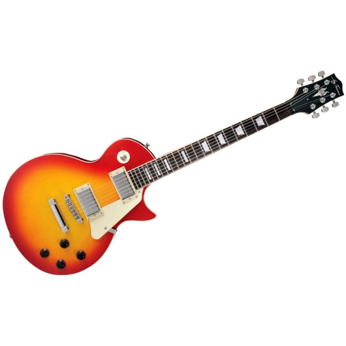 Jay turser jt-220 cs guitarra JT220CS Guitarra estilo Les Paul Cherry Sunburst-jay turser jt-220 cs guitarra ID-3045