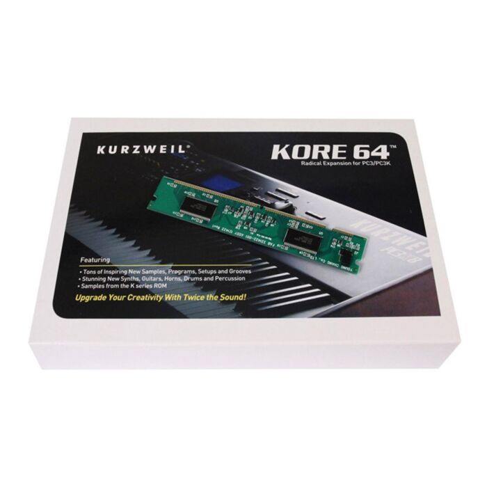 Kurzweil kore-64 expansão Kurzweil KORE64 Expansão COMPATÍVEL COM A SÉRIE PC3 (PC361, PC3 E PC3X) E COM A SÉRIE PC3K (PC3K6, PC3K7 E PC3K8)-kurzweil kore-64 expansão ID-3626