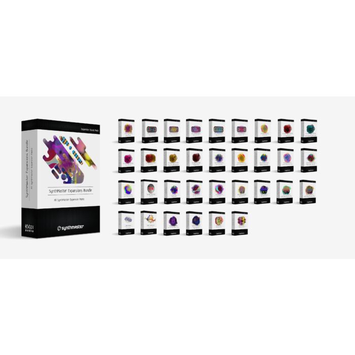 Este pacote inclui todos os 33 bancos de expansão predefinidos do SynthMaster 2 - KV331 SynthMaster 2 Expansions Bundle - KV331 Audio | Bundles-KV331 SynthMaster 2 Expansions Bundle - KV331 Audio | Bundles ID-86436