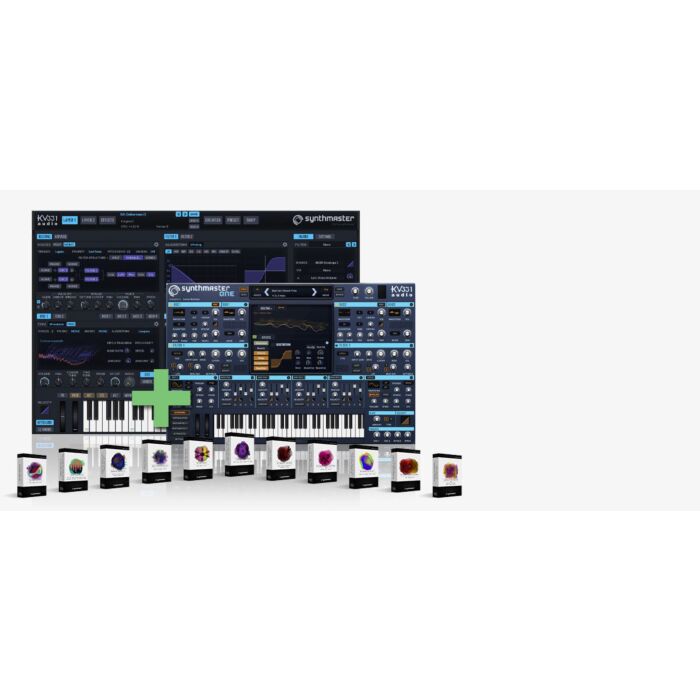 SynthMaster + Bancos de Expansão - KV331 SynthMaster Everything Bundle - KV331 Audio  | Bundles-KV331 SynthMaster Everything Bundle - KV331 Audio  | Bundles ID-86741