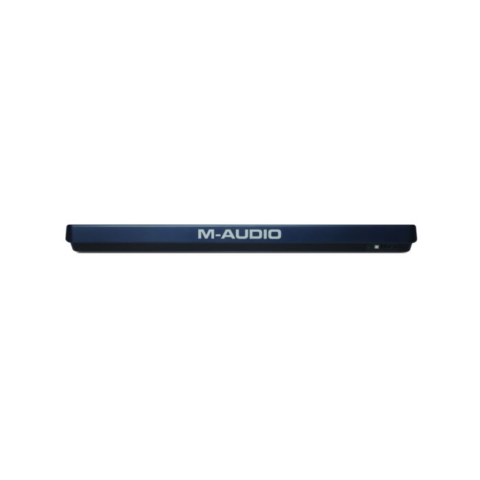 M-audio keystation 61 ii teclado controlador midi usb Teclado controlador USB M-audio Keystation com 61 teclas e controles de pitch e modulação. Também inclui uma entrada para pedal de sustain 1/4″ permitindo que você utilize um pedal de controle externo