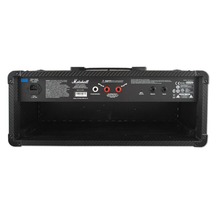 Marshall mg-100hcfx cabeçote CABECOTE 100W MARSHALL CARBON FIBER 008068-marshall mg-100hcfx cabeçote ID-3149