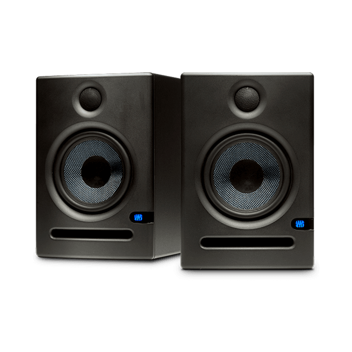 Monitor de estúdio/referência presonus eris 5 70w - e5 Monitor de referência amplificado para Home Studio. A série Eris vem sendo usada em todo o mundo por engenheiros de som que precisam ouvir cada detalhe de suas gravações. Falante de 5.25 polegadas em 