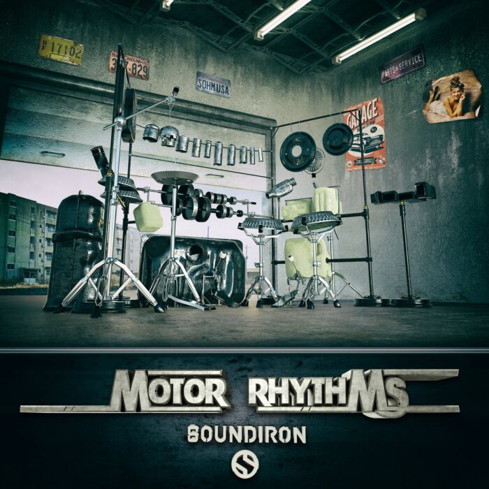 Bateria industrial de metal - Motor Rhythms - SOUNDIRON | Libraries-Motor Rhythms - SOUNDIRON | Libraries ID-85897