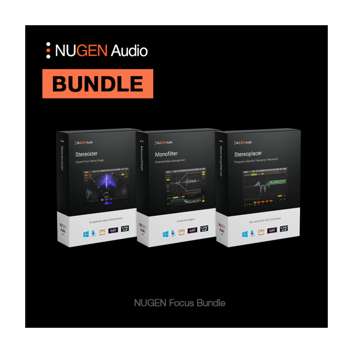 Stereoizer, Monofilter, Stereoplacer - NUGEN Focus Bundle - NUGEN Audio | Bundles-NUGEN Focus Bundle - NUGEN Audio | Bundles ID-86820
